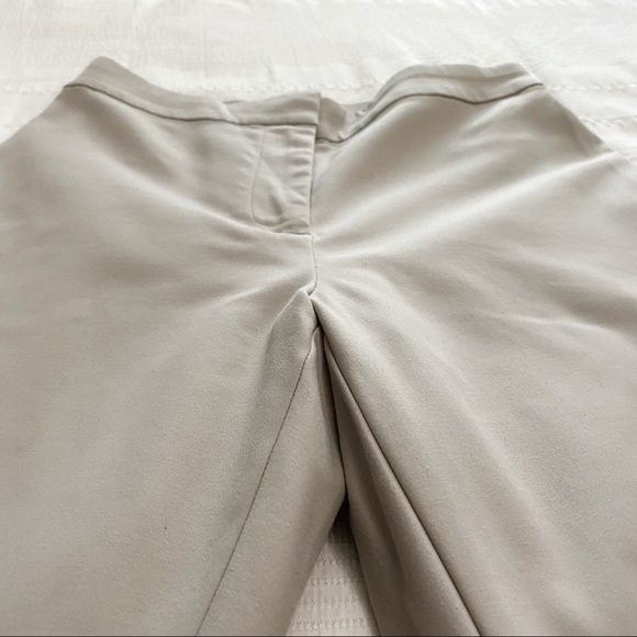 Aritzia Babaton Elegant Slim Leg Tan Beige Taupe Women's Pants Size 2 - Picture 5 of 10